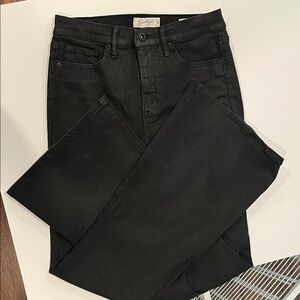 Jessica Simpson Black WAXED Denim bootcut jeans 
NEW but no tag